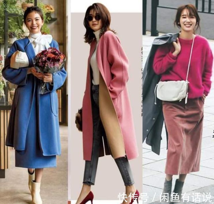 优雅 真正会穿的女人,都懂得用“同色系+一点白”,优雅大气还显高级