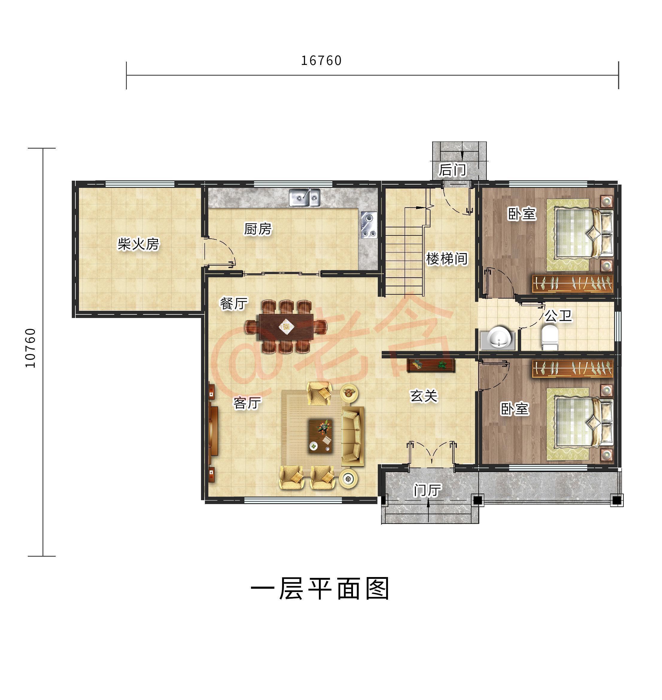 柴火|总算找到20万就能盖的农村二层别墅，选了2套，哪套更适合农村盖