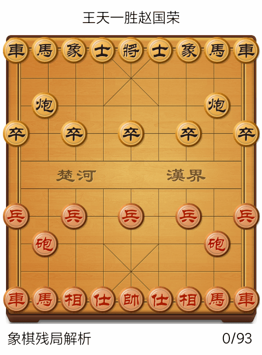 马七|王天一佳局赏析第32局：先胜赵国荣