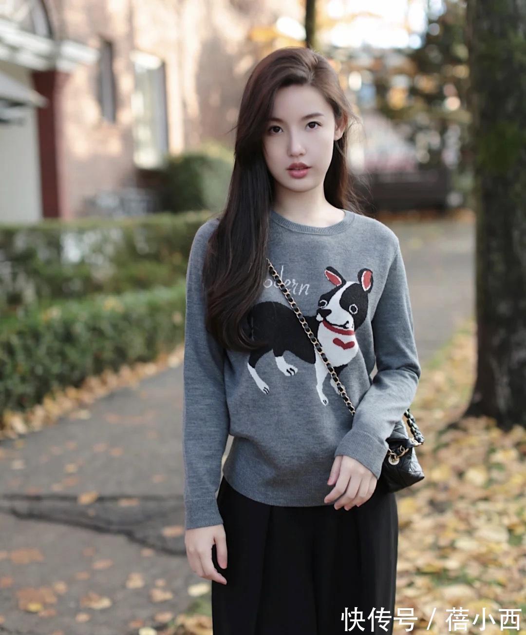 秋冬 秋冬建议多穿“针织衫”,搭配直筒裤显气质,搭配半身裙高级优雅