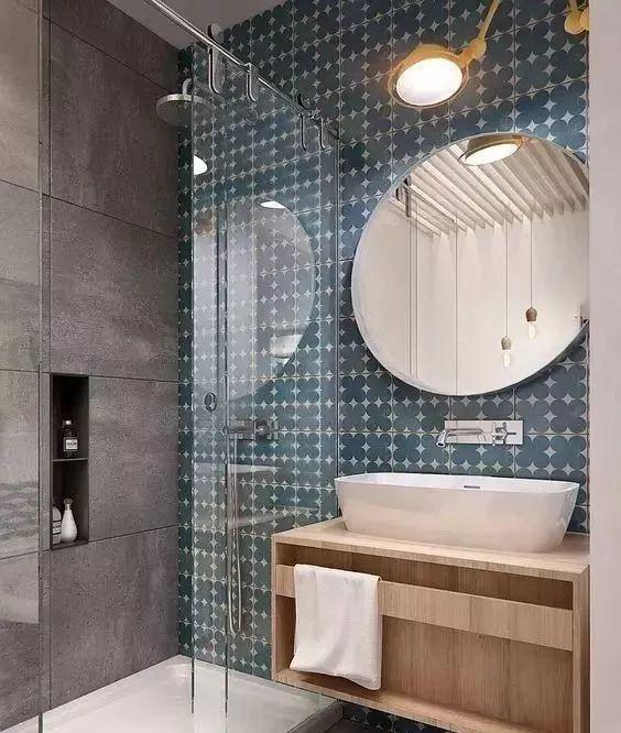 洗手盆|卫生间的10个设计原则,让小卫生间装出豪宅的大气感!