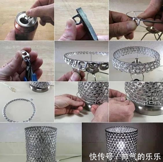 拉环|易拉罐喝完别扔,把环收集,简单的改一改,可做出很多妙用作品