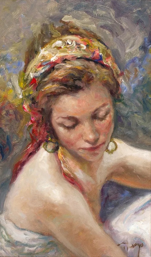 布拉特!独特的艺术天赋,对色彩和纹理的戏剧性使用!