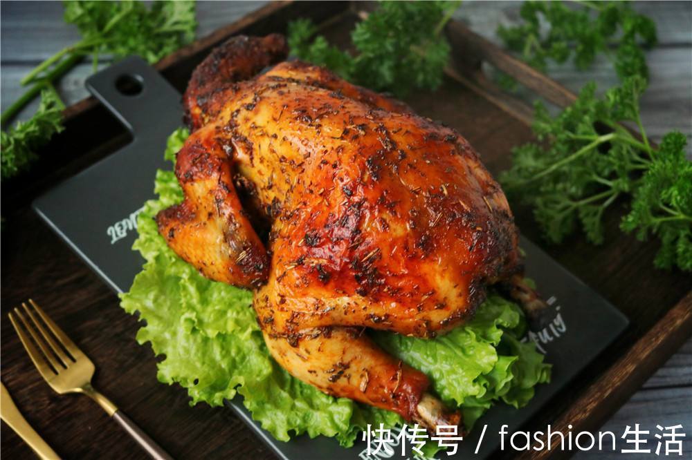 圣诞食谱！会爆汁的秘制烤鸡，香到舔手指！