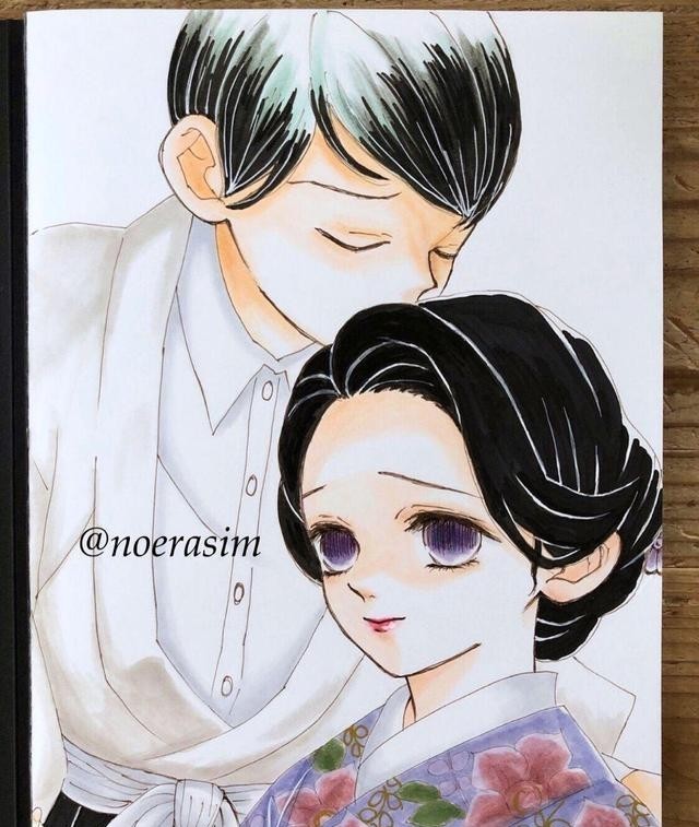 惊艳|大神手绘《鬼灭之刃》,精准还原漫画角色,丰富色彩超惊艳