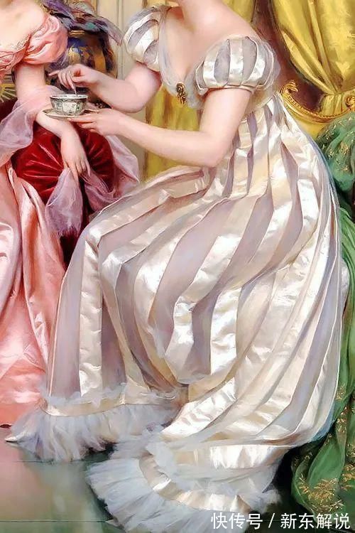 油画$西方艺术大师们的油画作品细节,望尘莫及!