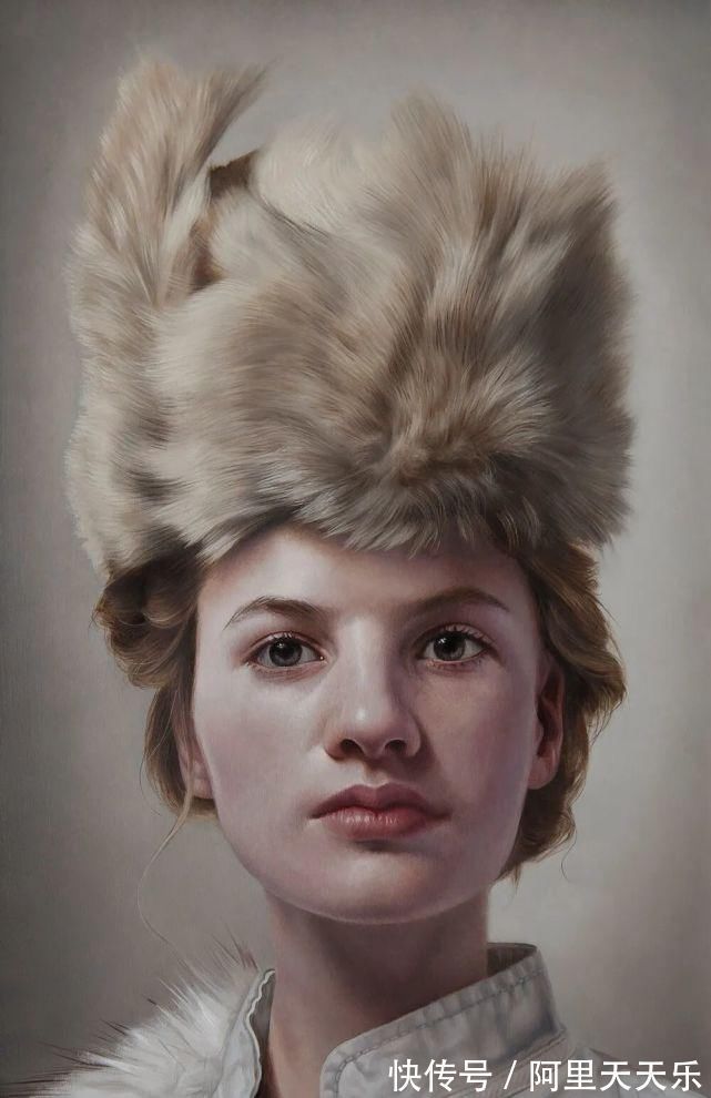 刘易斯&她笔下的时尚女性肖像,唯美动人!绝对是写实爱好者学习的榜样