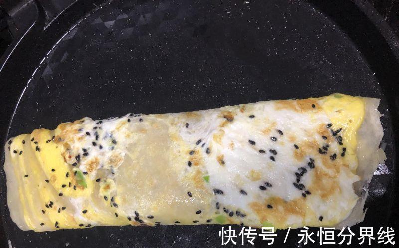 美食|煎饼-自觉完美的煎饼（电饼铛美食）