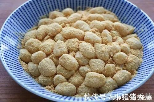 玉米油|黄豆和糯米粉还能这样吃，一口一个，香甜软糯，满满的童年记忆
