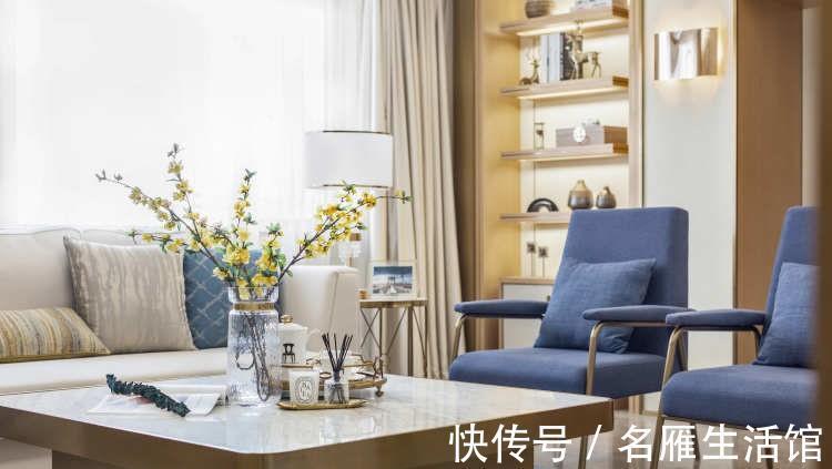 奢华|温州女士的现代四居室，巧用金属元素，精致中透着小奢华