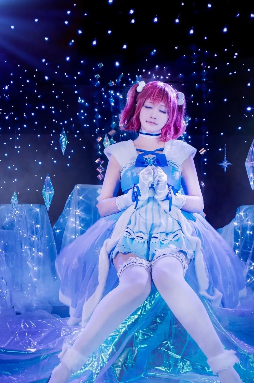 cos:国木田和黑泽cos正片,玩雪水团