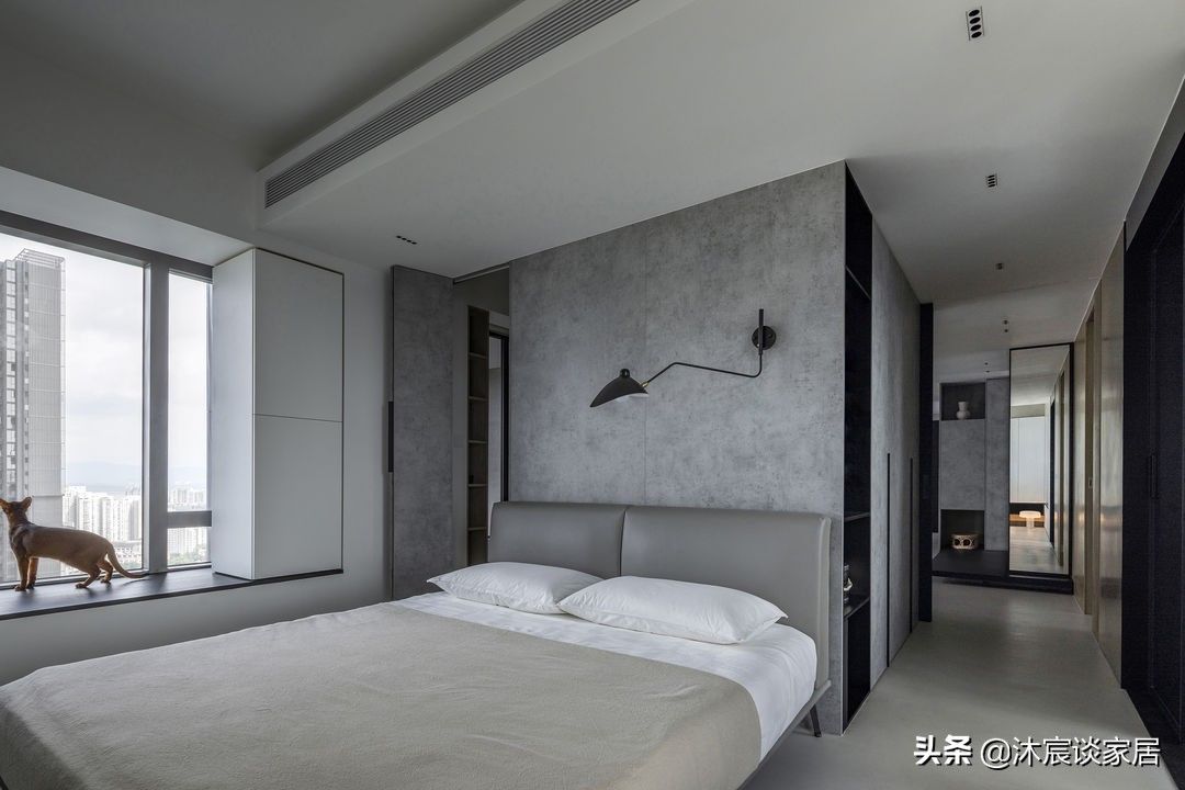 装修|怪不得这么多人喜欢微水泥,用在装修上,室内极简大方,干练纯粹