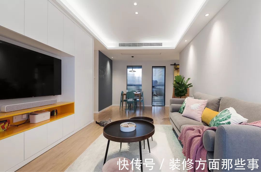 北欧风|76平米紧凑小三房,舒适温馨北欧风100个赞