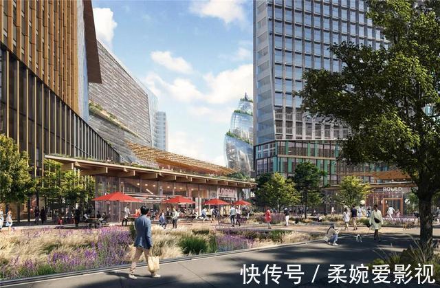 大楼|亚马逊新总部大楼方案问世，巨吸睛！网友：这不一坨笋吗？