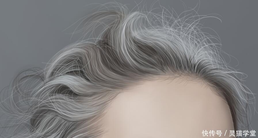 板绘头发怎么画出层次感和质感？保姆级零基础头发绘制思路！