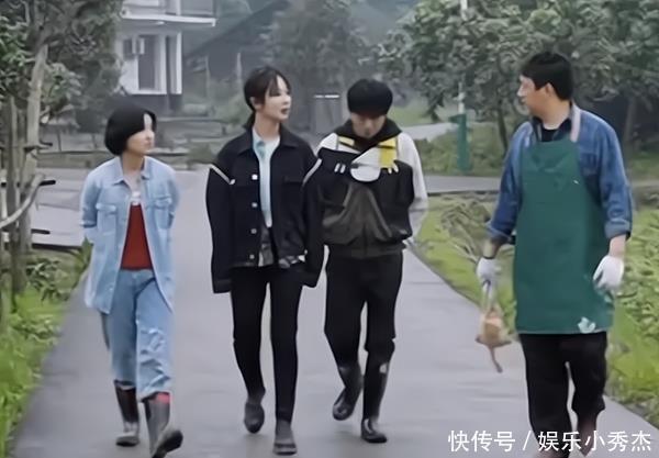 杨紫高 《向往》167杨紫遇上172何炅,身高差成槽点,这下可瞒不住了