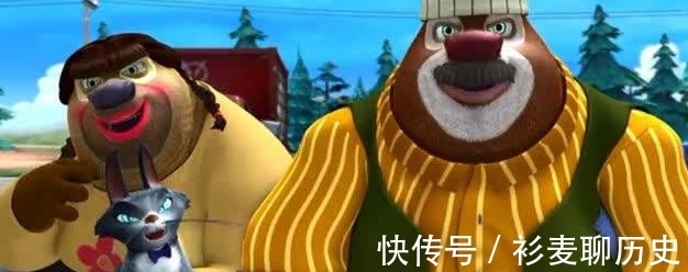 动画片|熊出没:光头强发工资想买火腿肠,肥波的这一举动,真的很贴心!