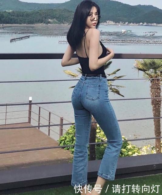 牛仔裤|不要只穿打底裤了,穿上牛仔裤,具有时尚气息,让你气场全开