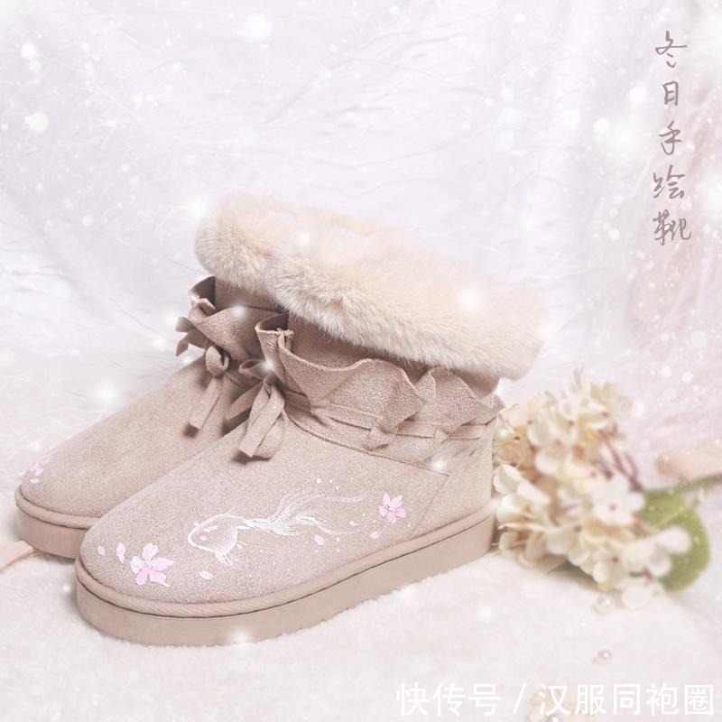 雪地靴 堪比四大爷送给嬛嬛的汉服鞋子,我最喜欢最后一双!!!