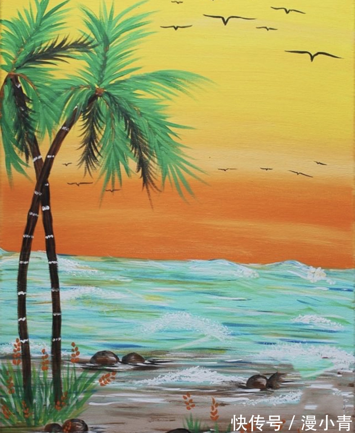 作画|手臂不全也能够作画，而且画技优秀，这下没有理由说自己画不好了