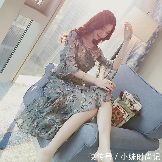 连衣裙|这款连衣裙,颜值在线,优雅在线,设计大方又自然,尽显浪漫风情