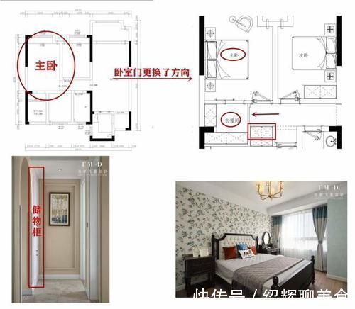 储物柜|98㎡美式新家,半包9.6万,只是因为改了这3处,越看越实用