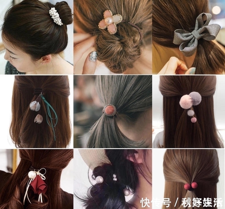 甜美|上班时就不要披头散发,两款发型甜美闪亮