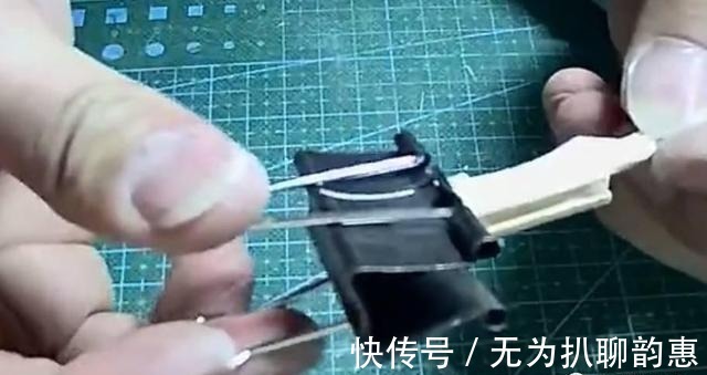 王者榮耀|圖文教程 一次性筷子制作王者榮耀白起 死神之鐮