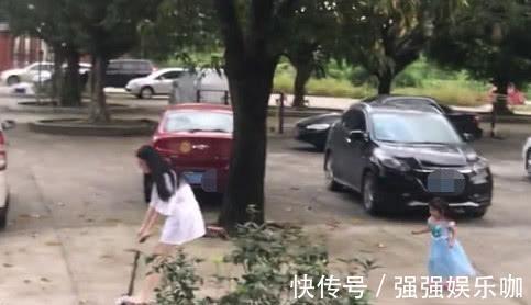 滑板车|“皮得很小姨”抢娃滑板车火了,网友:娃好可爱,好想抱抱她小姨