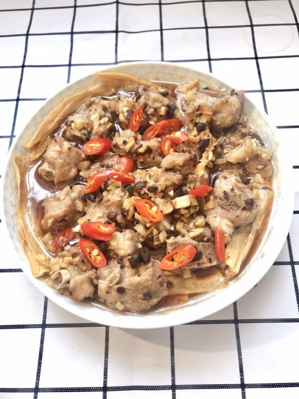 排骨|蒜蓉豆豉蒸排骨