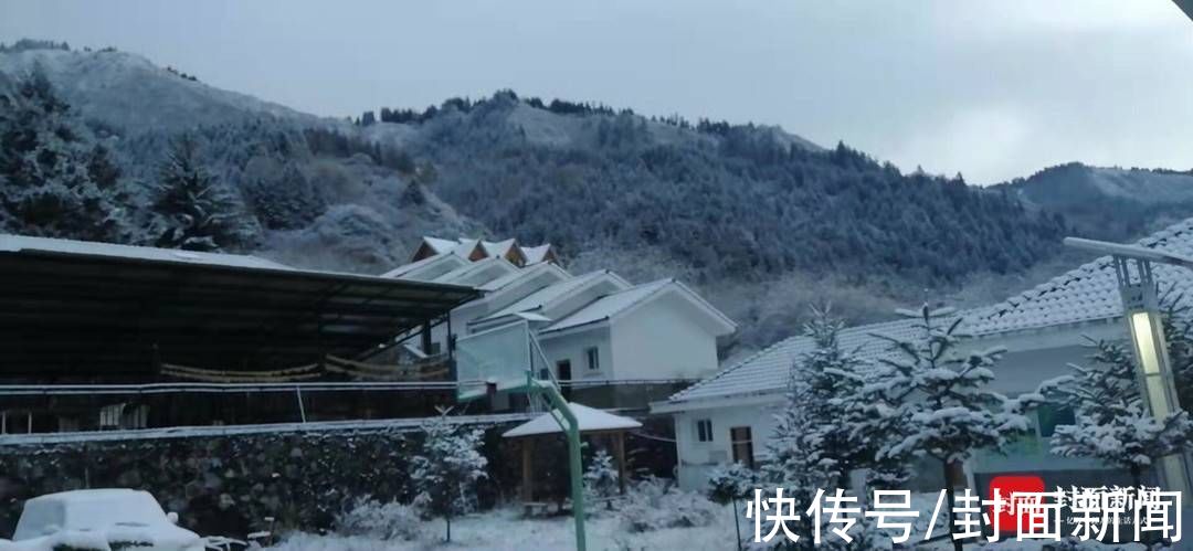 保护区|美！四川平武迎来今冬首场冬雪