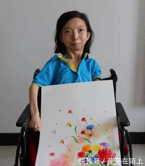 油画&故事:“病床上的梵高”张俊莉瘫痪卧床37年,努力绘出精彩人生