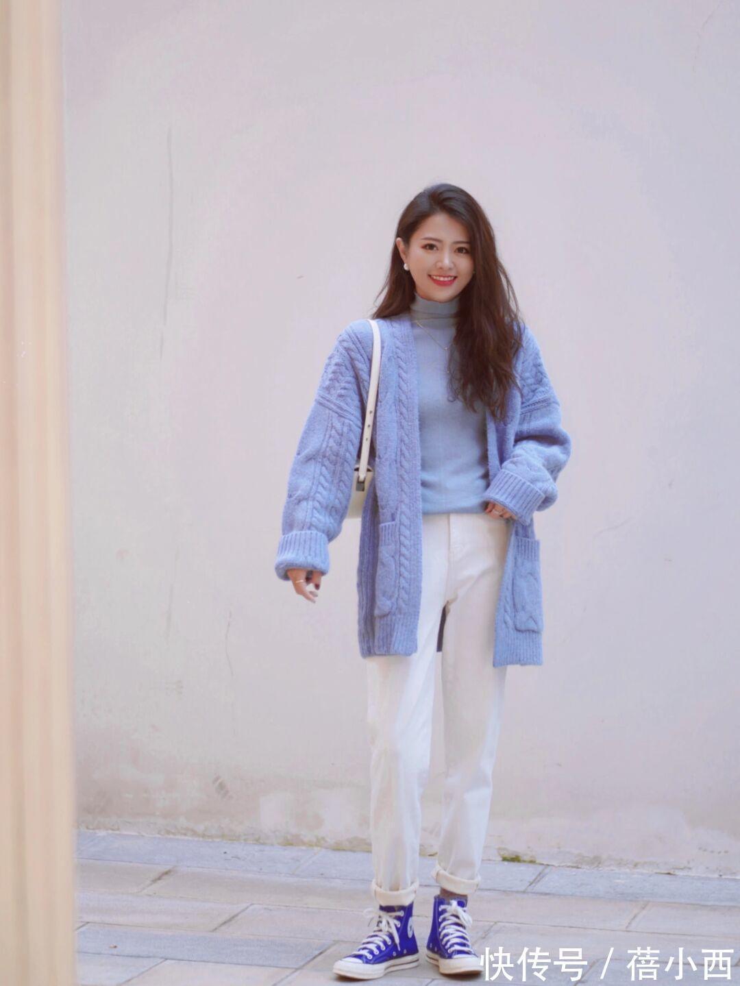 开衫|奔三奔四的女人会穿“毛衣”更时尚,搭配思路总结好了,值得借鉴