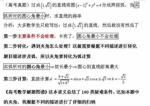 同学|高考数学知识都记住还是做题难？4种方法找思路，弯道超车135