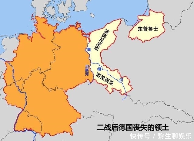 波兰|二战后欧洲8国的领土变更—用地图说话,几家欢喜几家愁?