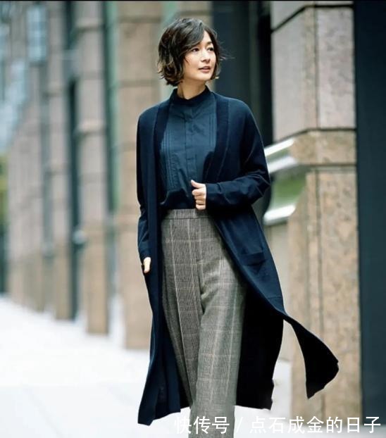 中年女人 中年女人不会穿学富冈佳子就对了,优雅气质典范!