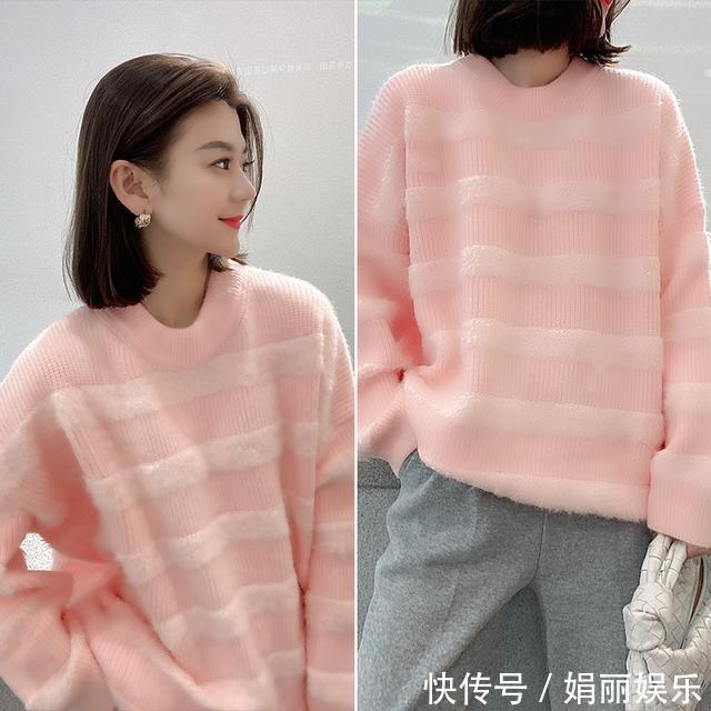 复古毛衣的经典,真是从不过时,秋冬这样搭,走哪都洋气十足