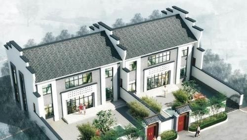 欧式|谁说中式的比不上欧式的,最美的二层中式小院,17万造价