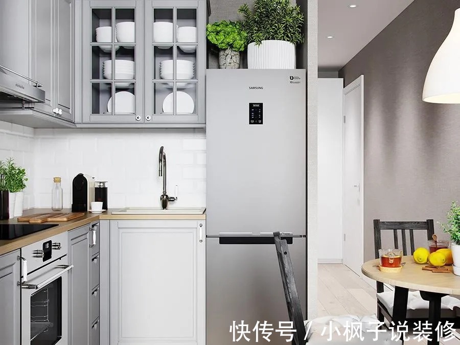 6.5万打造32㎡公寓,客餐厨卫卧一应俱全|小小屋装修网| 油烟机处