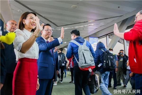 菲律宾旅游部举行中国游客欢迎仪式