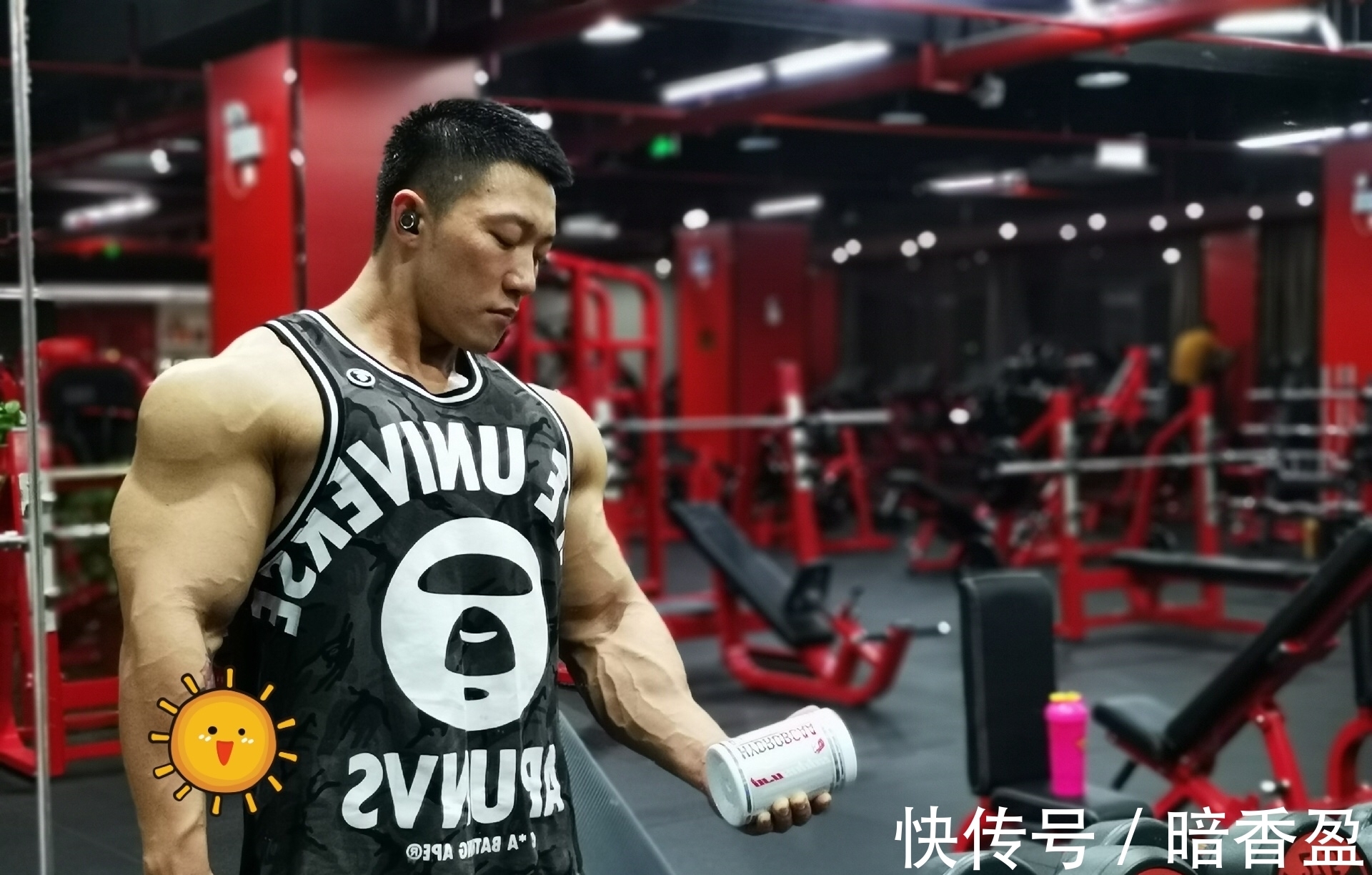 健身房|拿过奥赛第五、两届全国大学生冠军，已经练出一身腱子肉！