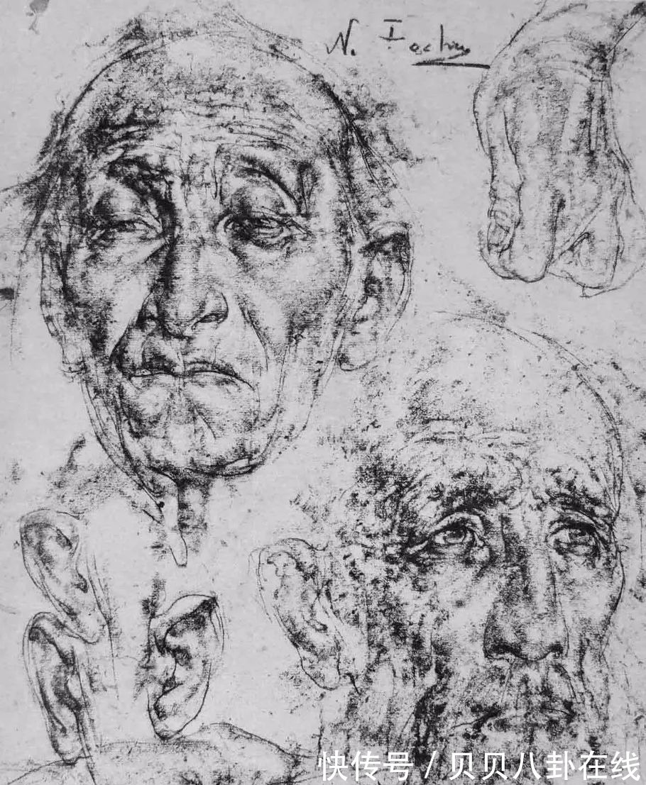 尼古拉#如果没有一定的素描功底,是画不出这样经典作品的