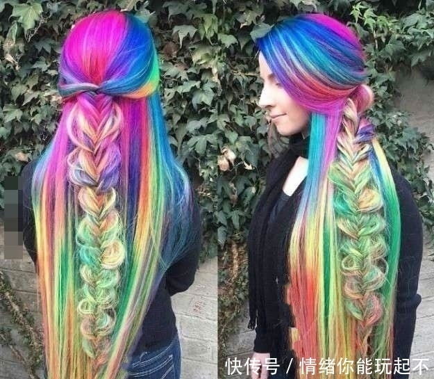 头发|女子11年只染发不剪头发,落下头发后,让众人惊艳