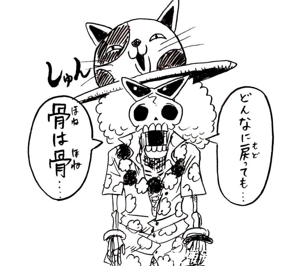 恶魔果实|海贼王被艾恩摸了一下的草帽团,小罗宾超可爱,小索隆很帅气