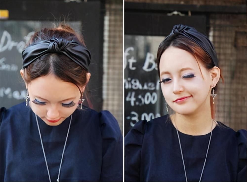 蝴蝶结|别戴烂大街的蝴蝶结了,脸大头发少的选这3种发饰,谁戴谁显瘦