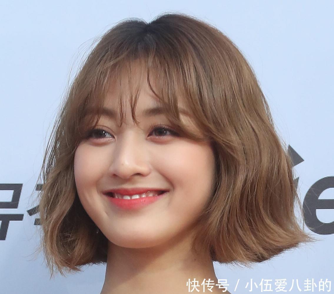 女人味|好看不用打理的短发有哪些?一刀切的齐下巴短发不错,简单又时髦