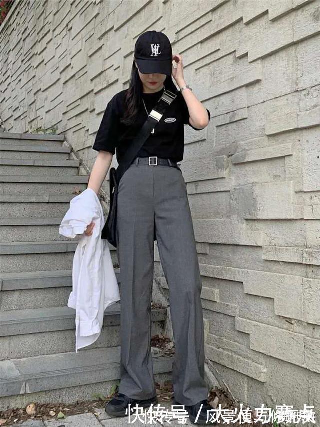 高腰|阔腿裤已经凉了,今年最流行的一种裤子叫“托腹裤”,遮肉又显瘦