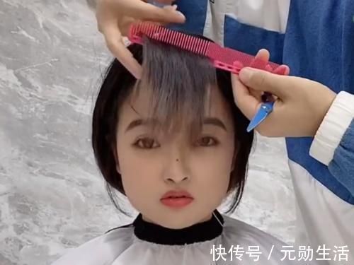 超短发|女孩剪完爆款超短发后,给人感觉颜值瞬间提升,男生:突然想表白