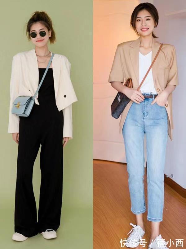穿搭|清新脱俗的18套轻熟女搭配,简约百搭还不挑人,通勤照着穿就对了