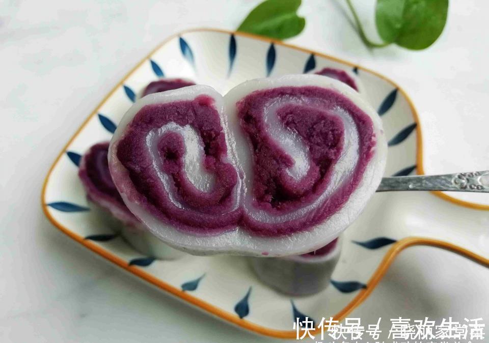低热量|此物富含花青素,低热量高饱腹,蒸熟卷一卷,冰凉软糯又拉丝